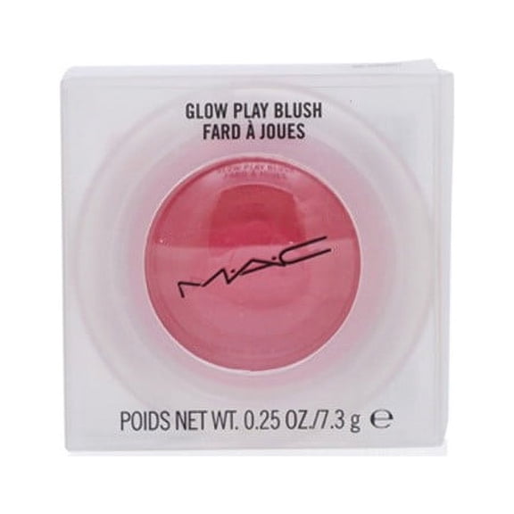 MAC COSMETICS GLOW PLAY BLUSH (NO SHAME!) | NET WT 0.25 OZ / 7.3 ML | ROSY PINK