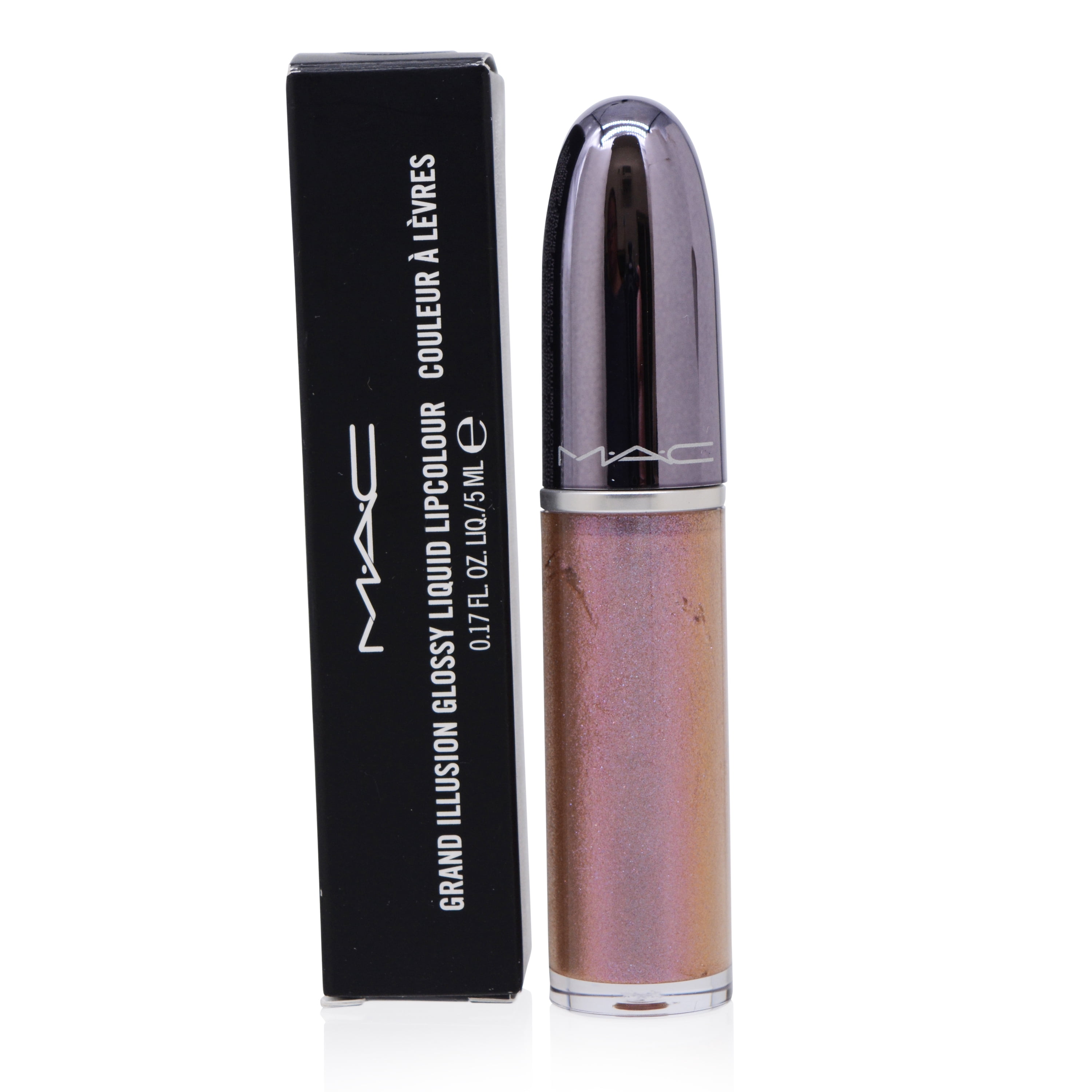 MAC COSMETICS LIP GLOSS 0.17 OZ JUST HUSTLIN' MAC COSMETICS/GRAND