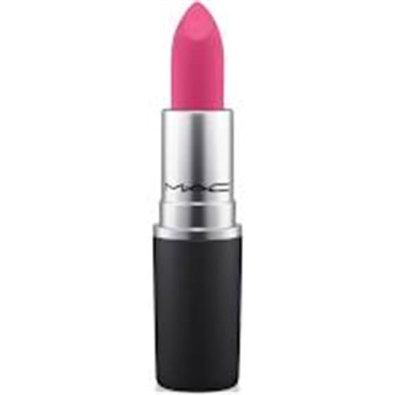 MAC COSMETICS LIPSTICK 0.10 OZ VELVET PUNCH MAC COSMETICS/POWDER KISS LIPSTICK (VELVET PUNCH) 0.1 OZ (3 ML) BRIGHT COOL FUSCHIA