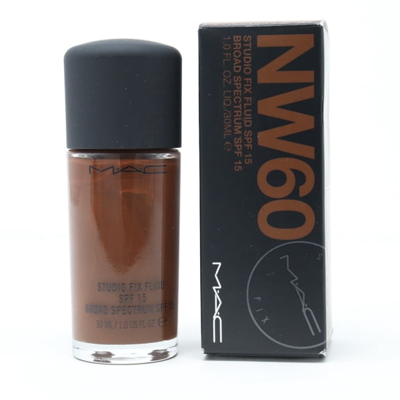 MAC COSMETICS/STUDIO FIX FLUID SPF 15 (NW60) 1.0 OZ (30 ML)