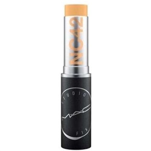 MAC COSMETICS STUDIO FOUNDATION 0.32 OZ NC42 MAC COSMETICS/STUDIO FIX SOFT MATTE FOUNDATION STICK (NC42) 0.32 OZ (0.9 ML) TRUE MEDIUM BEIGE W/GOLD UNDER FOR MEDIUM SKIN