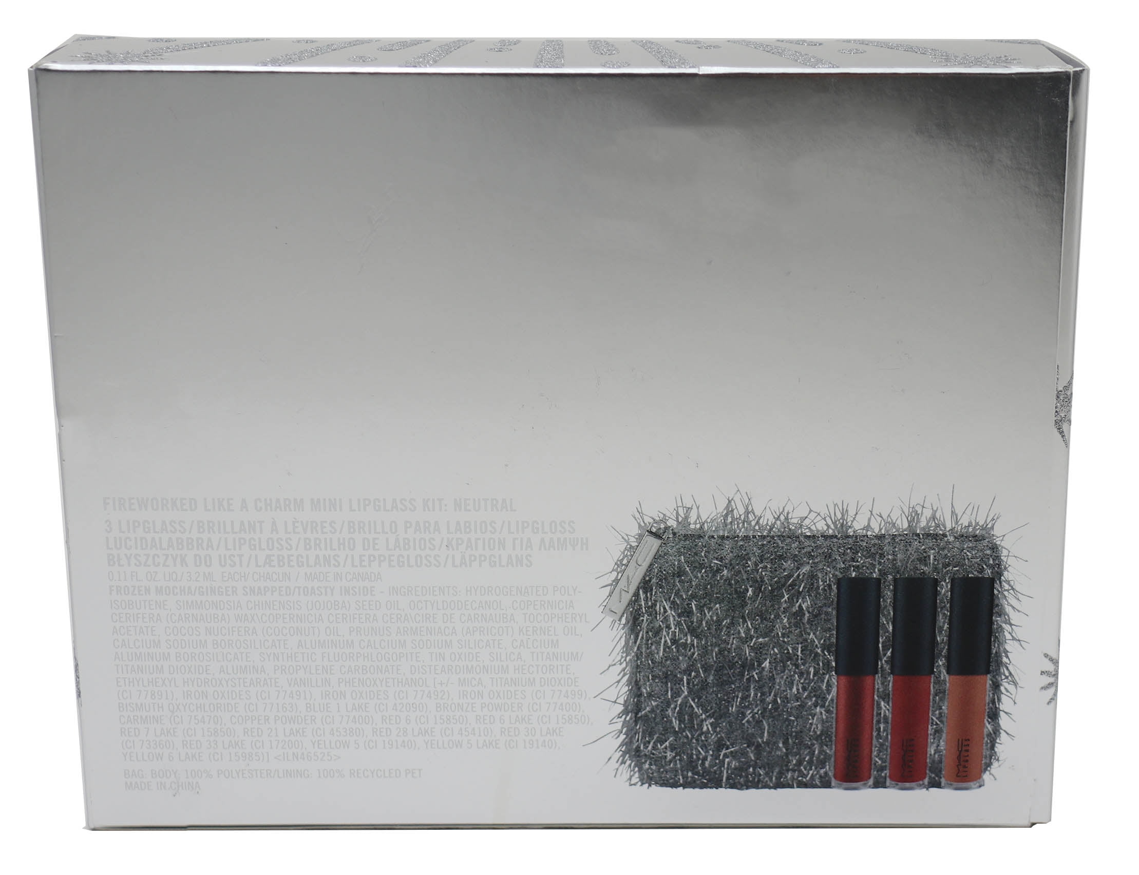 MAC Fireworked Like A Charm Mini Lipglass Set Neutral