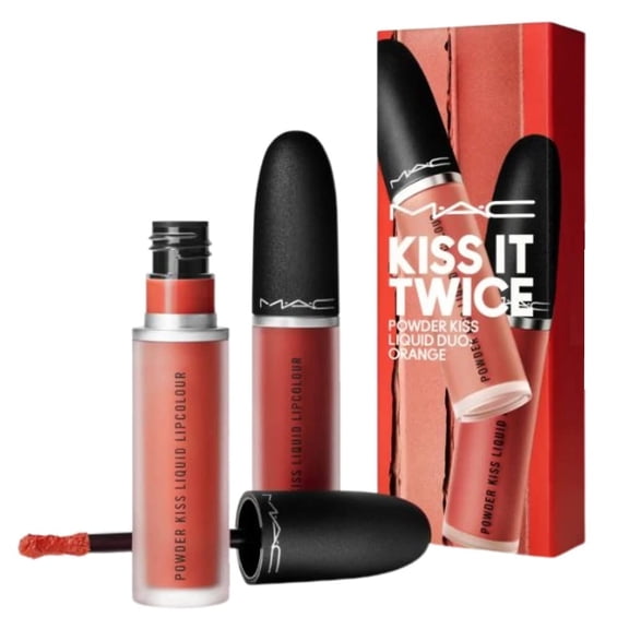 MAC Kiss It Twice Powder Kiss Liquid Duo