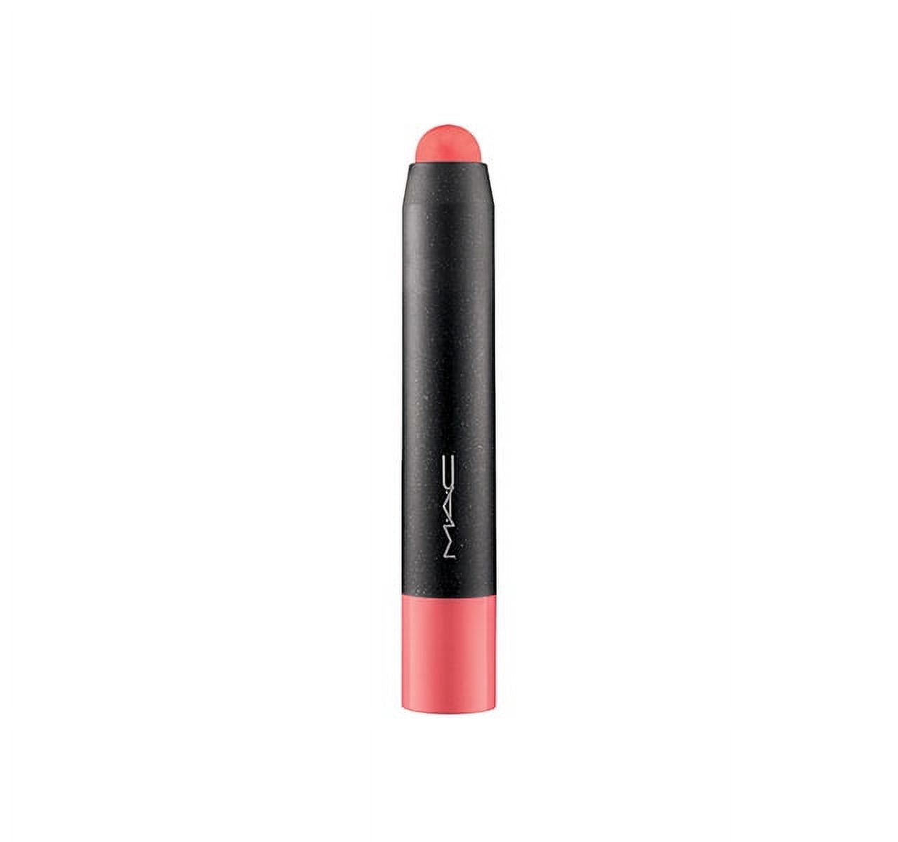 m.a.c patentpolish lip pencil french kiss unboxed by mac Collection Page Available in 14 shades from pink to vibrant coral Adds color and fills in your lips MAC PatentPolish Lip Pencil in