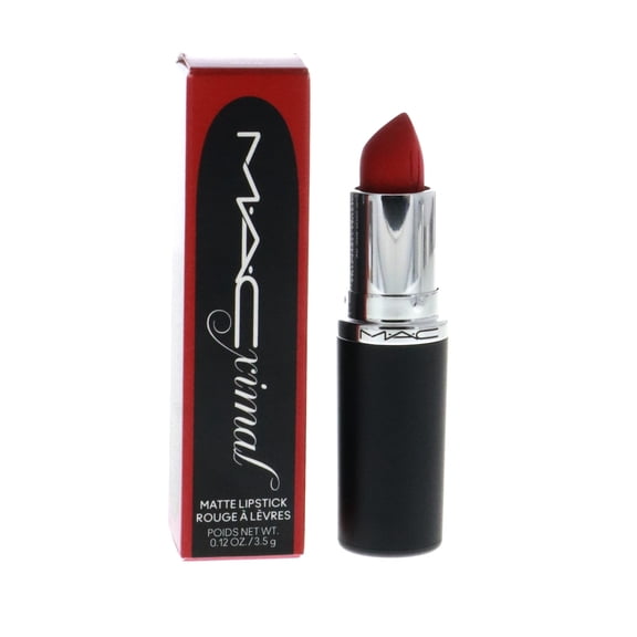 MAC MACximal Silky Matte Lipstick, Ruby Woo, 0.12 oz