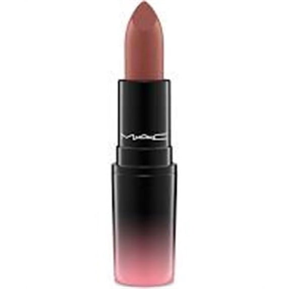 MAC COSMETICS LIPSTICK 0.10 OZ 409 COFFEE & CIGS MAC COSMETICS/LOVE ME LIPSTICK #409 COFFEE AND CIGS 0.1 OZ (3 ML)