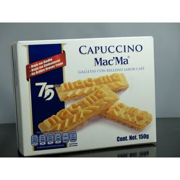 MACMA GALLETAS CAPUCHINO