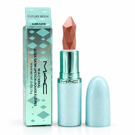 MAC Macximal Sleek Satin Lipstick - Future Beige - 0.1 oz / 3g - Limited Edition