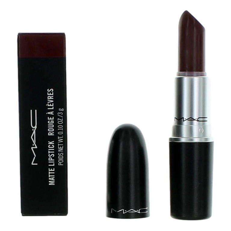 MAC Silky Matte Lipstick - 613 Sin, 0.10 oz, Full-Coverage, Long