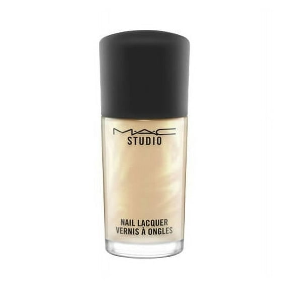 MAC Nail Polish Nail Polish, Top Coat, Liquid Pigment Gold Pearl