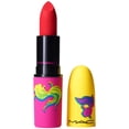 thumbnail image 1 of MAC Moon Masterpiece Powder Kiss Lipstick - Turn Up Your Luck (vibrant bright red), 1 of 2