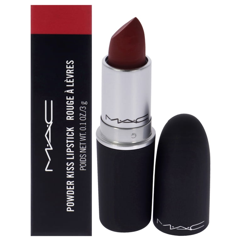 Powder Kiss Lipstick - 935 Ruby New by MAC for Women - 0.1 oz