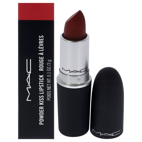 Powder Kiss Lipstick - 935 Ruby New by MAC for Women - 0.1 oz Lipstick