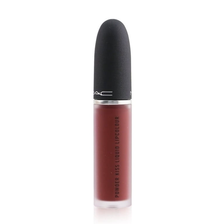 MAC Powder Kiss Liquid Lipcolour - # 977 Fashion Emergency 5ml