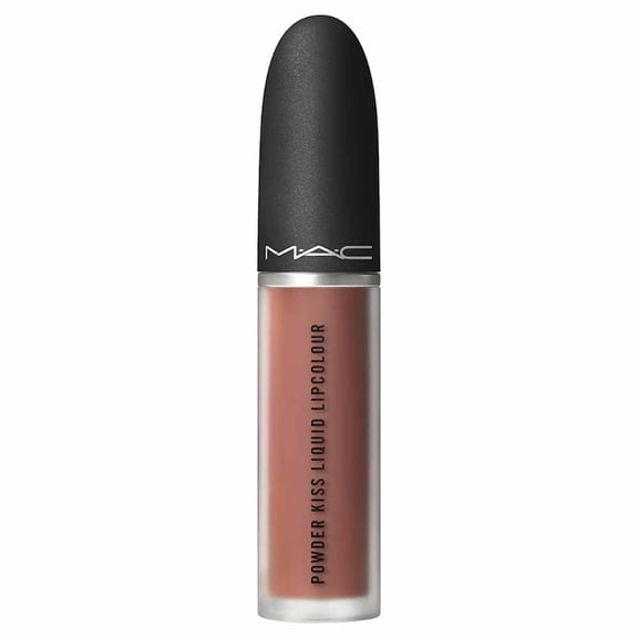 MAC Powder Kiss Liquid Lipcolour Soft-Matte Lipstick, 951 Habit Peachy Nude