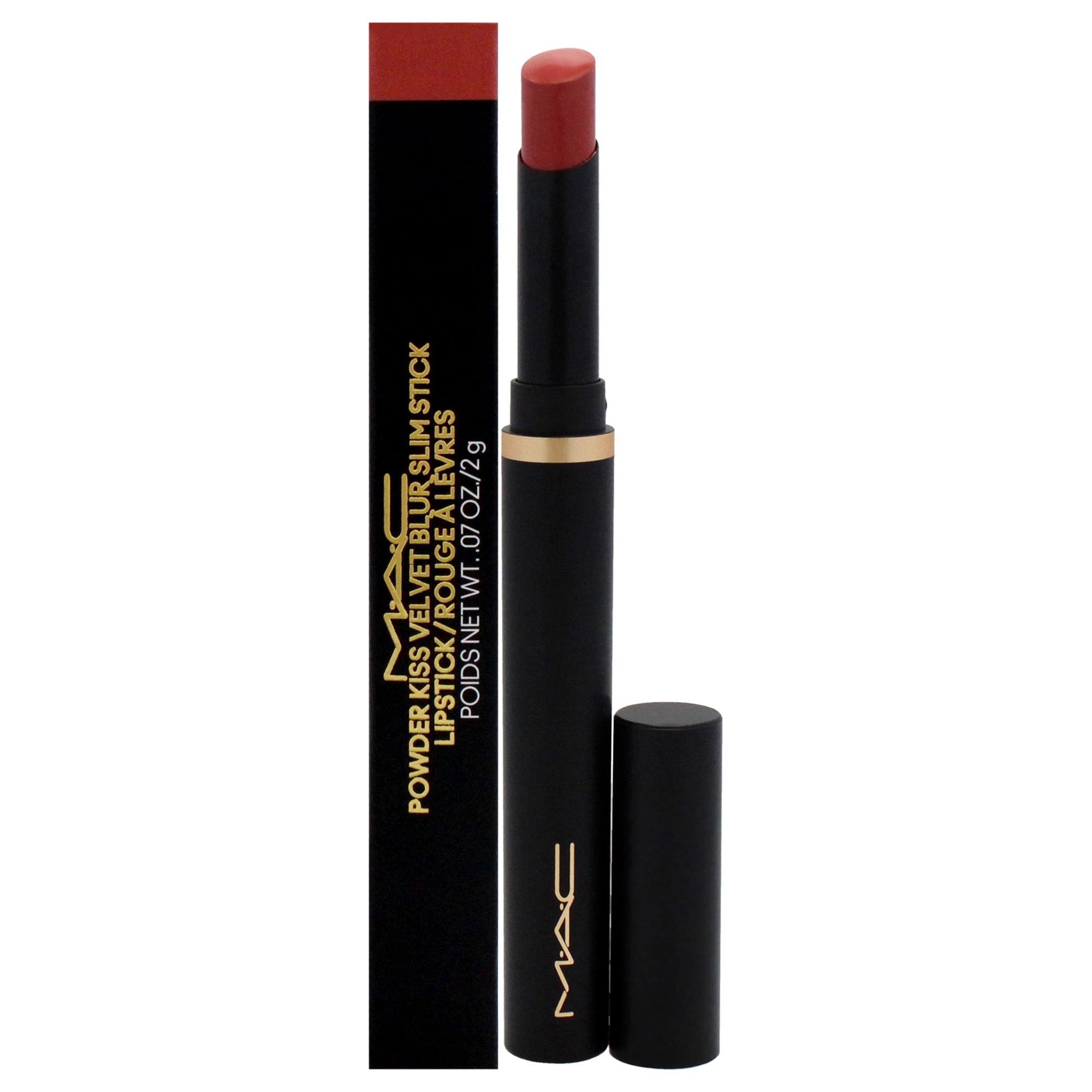 【negu】MAC Powder Kiss リップ MAC Powder Kiss Velvet Blur Slim Stick - 891 Mull It Over , 0.07
