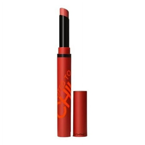 MAC Powder Kiss Velvet Blur Slim Stick Lipstick - 877 Devoted To Chili (Warm Brick Red) C36
