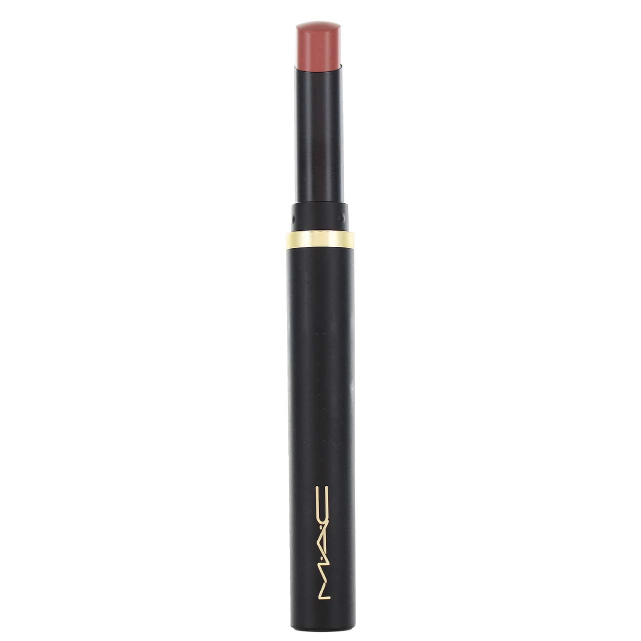 MAC Powder Kiss Velvet Blur Slim Stick Lipstick, Brickthrough