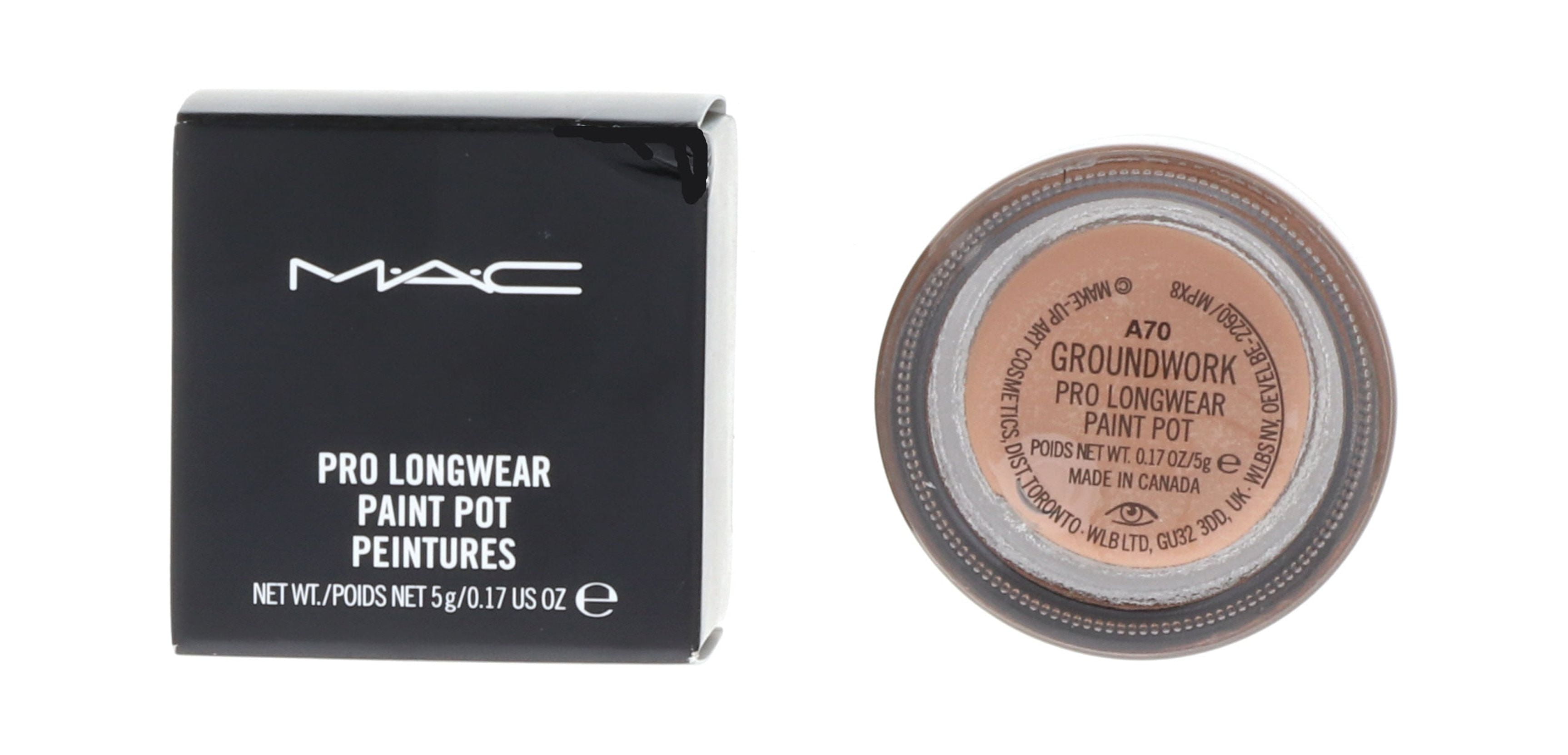 MAC Pro Longwear Paint Pot, Groundwork, 0.17 oz