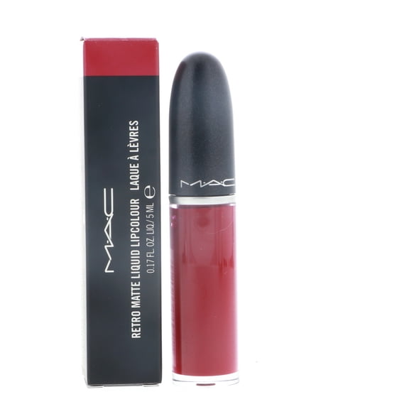 MAC RETRO MATTE LIQUID LIP COLOUR # DANCE WITH ME - Deep cranberry red