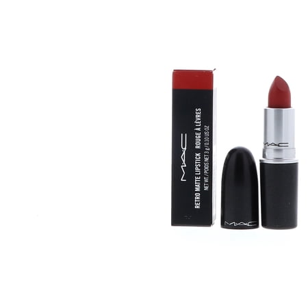 MAC Retro Matte Lipstick, Ruby Woo, 0.10 oz