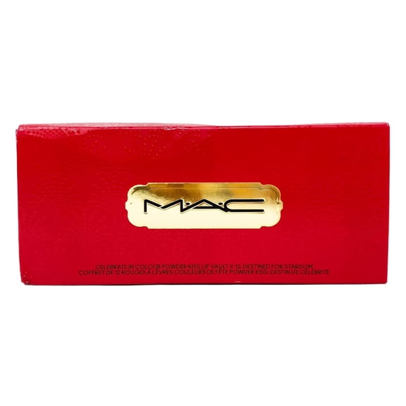 MAC, Set, H22 Celebrate In Colour Powder Kiss Lip Vault, 12pc