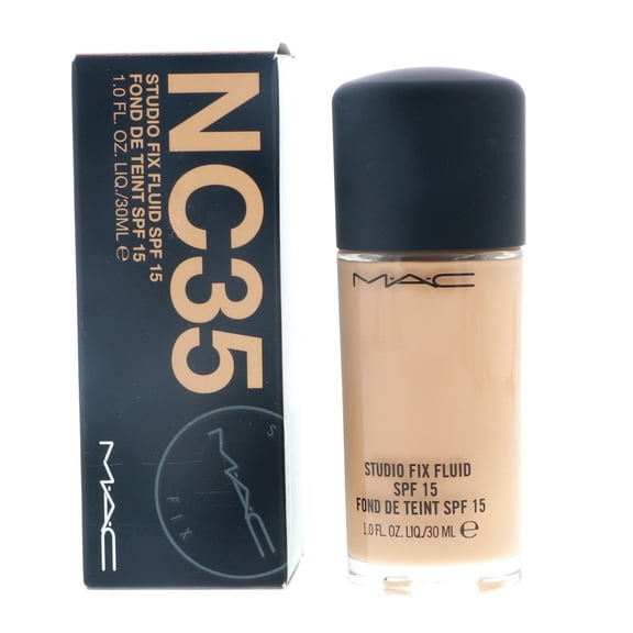 MAC Studio Fix Fluid Foundation NC35 SPF15, 1 Fl Oz