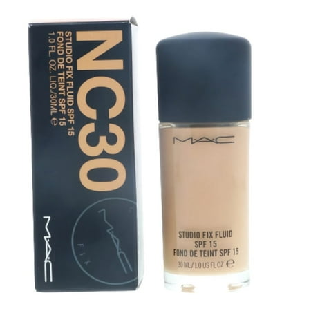 MAC Studio Fix Fluid Foundation SPF15, NC30, 1 Oz