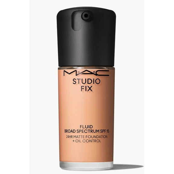MAC Studio Fix Fluid SPF 15 24HR Matte Foundation + Oil Control NW20, Beige