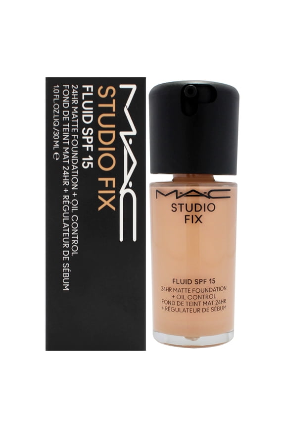 MAC Studio Fix Fluid SPF 15 24Hr Matte Foundation Plus Oil Control - NW22 , 1 oz Foundation