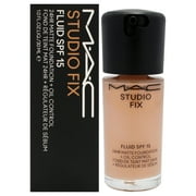 MAC Studio Fix Fluid SPF 15 24Hr Matte Foundation Plus Oil Control - NW30 , 1 oz Foundation