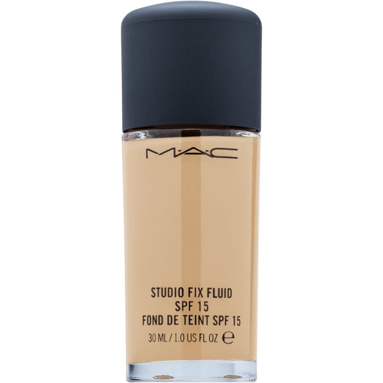 MAC Studio Fix Fluid SPF 15 Foundation NC25, 1oz with Matte Finish