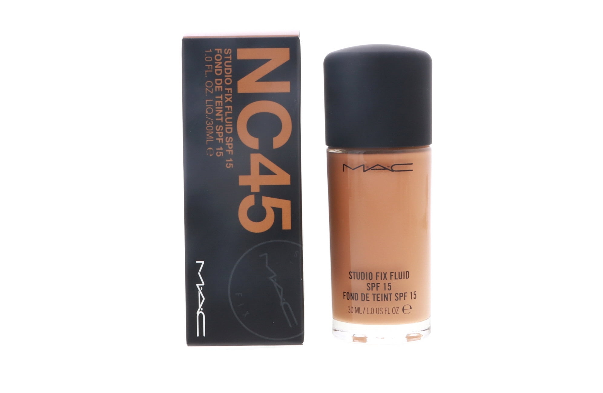 MAC Studio Fix Fluid SPF15, NC45, 1 oz - Walmart.com