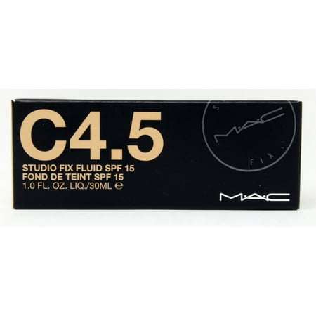 MAC Studio Fix Fluid SPF15 by MAC, 1 oz Foundation - C4.5