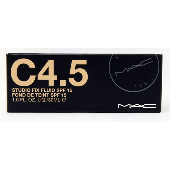 MAC Studio Fix Fluid SPF15 by MAC, 1 oz Foundation - C4.5