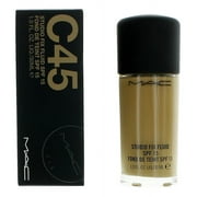 MAC Studio Fix Fluid SPF15 by MAC، 1 oz Foundation - C45