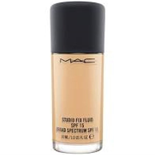 MAC COSMETICS STUDIO FOUNDATION 1.0 OZ NC13 MAC COSMETICS/STUDIO FIX FLUID SPF 15 (NC13) 1.0 OZ (30 ML) FAIR BEIGE WITH GOLDEN UNDER FOR FAIR SKIN (NC)