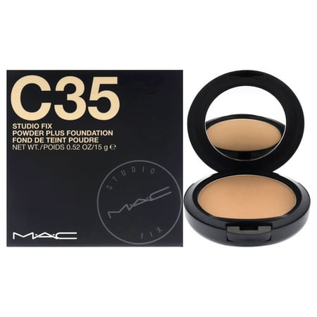 MAC Studio Fix Powder Plus Foundation - C35 , 0.52 oz Foundation