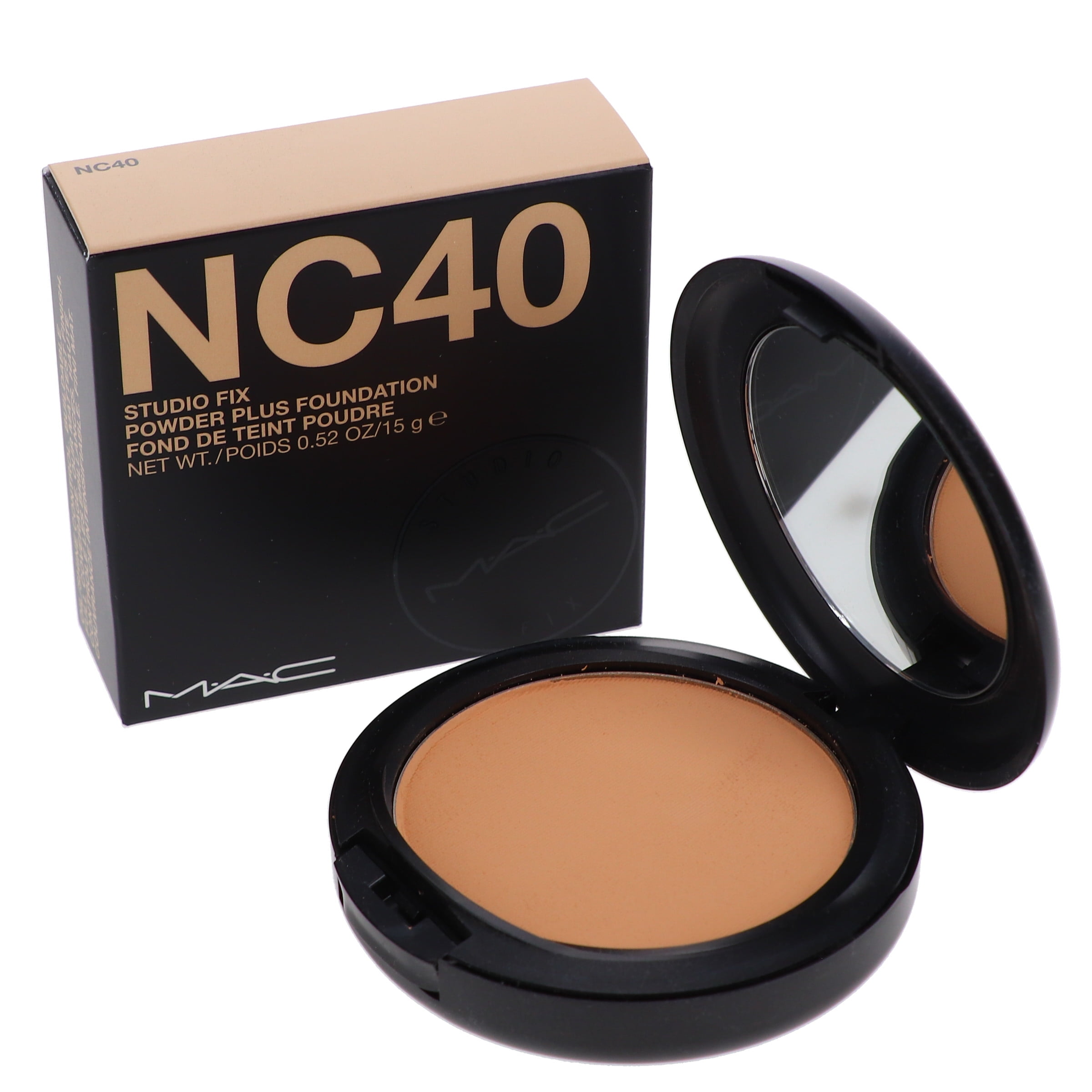 ファンデーション MACStudioFix Powder Plus Foundation NC40 M.A.C Studio Fix Powder Plus Foundation, NC40, 0.52 oz, Long
