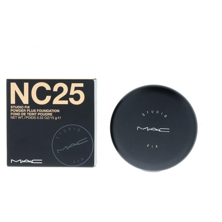 MAC Studio Fix Powder Plus Foundation by MAC, .52 oz Powder Foundation - NC25