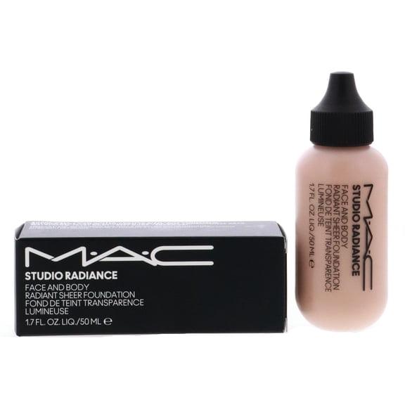 MAC Studio Radiance Face and Body Radiant Sheer Foundation, N3, 1.7 oz