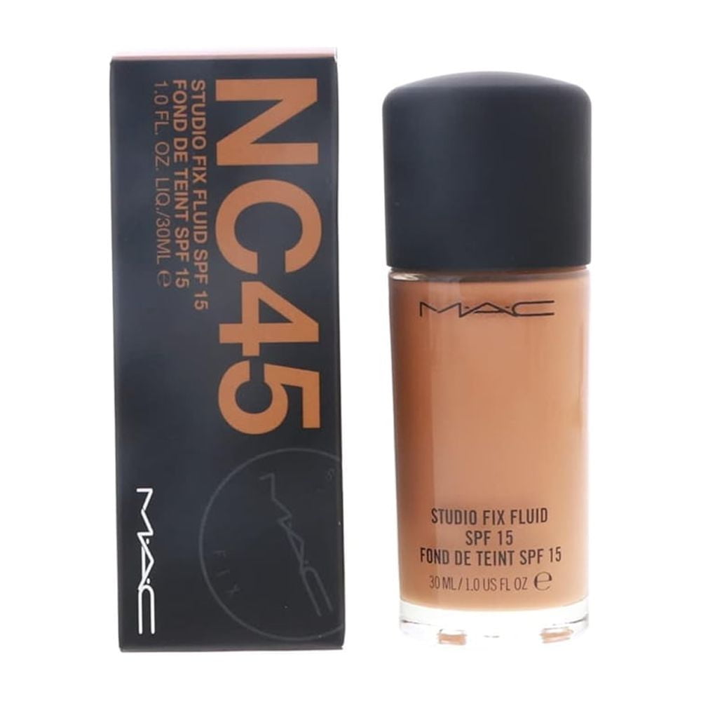 MAC studio fix fluid SPF 15 foundation NC45, 1 oz - Walmart.com