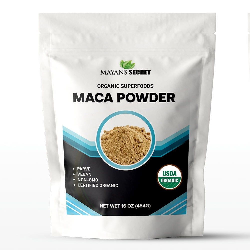 MACA ROOT POWDER - USDA ORGANIC - 1 LB -  Non-GMO - PERUVIAN