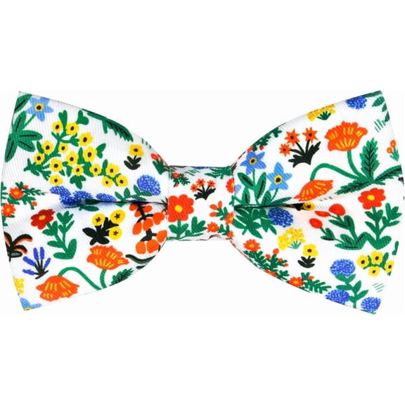 MACBANA Handmade Colorful Fun Pattern Pre-Tied Bow Tie Mens Floral Space Adjustable Bowtie MC03#