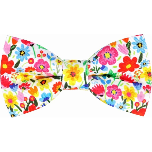 MACBANA Handmade Colorful Fun Pattern Pre-Tied Bow Tie Mens Floral Space Adjustable Bowtie MC03#