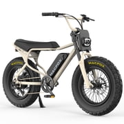 MACFOX X7 Adult Electric Bike, 750W E-Bike, 20 MPH, 48V 13Ah removable battery, 35-mile range, hydraulic brakes, upgraded 20x5.0 wide rear tire.