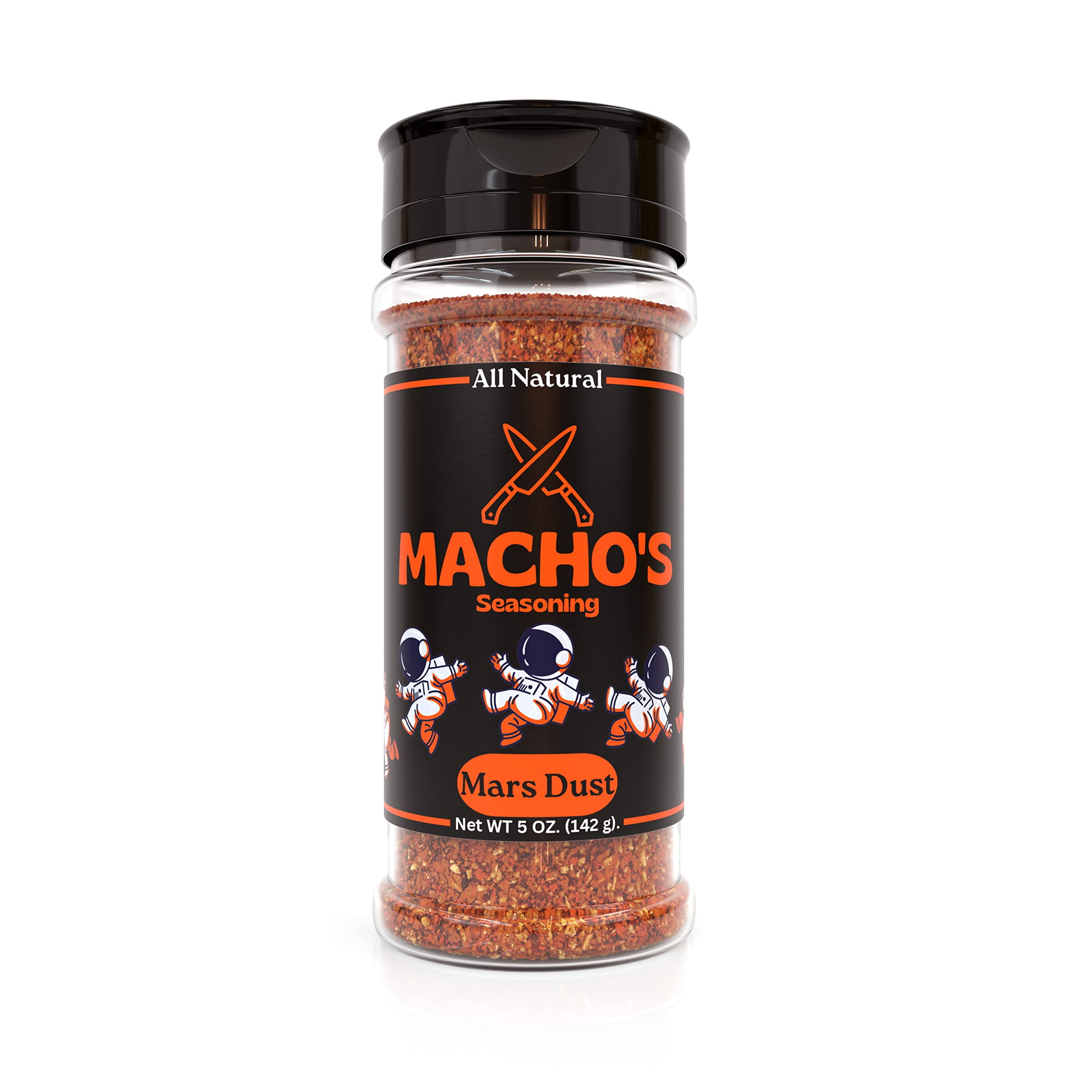 MACHO'S Mars Dust All STF9 Purpose BBQ Seasoning (5 oz) All Natural