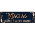 thumbnail image 1 of MACIAS Home Sweet Home Victorian Look 8x24 Metal Sign 108240046535, 1 of 1