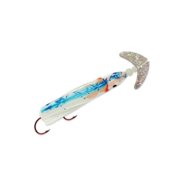 Mack's Lure 60008 Cha - Kokanee Squidder Rigs Transparent Silver Tiger, 1.5"