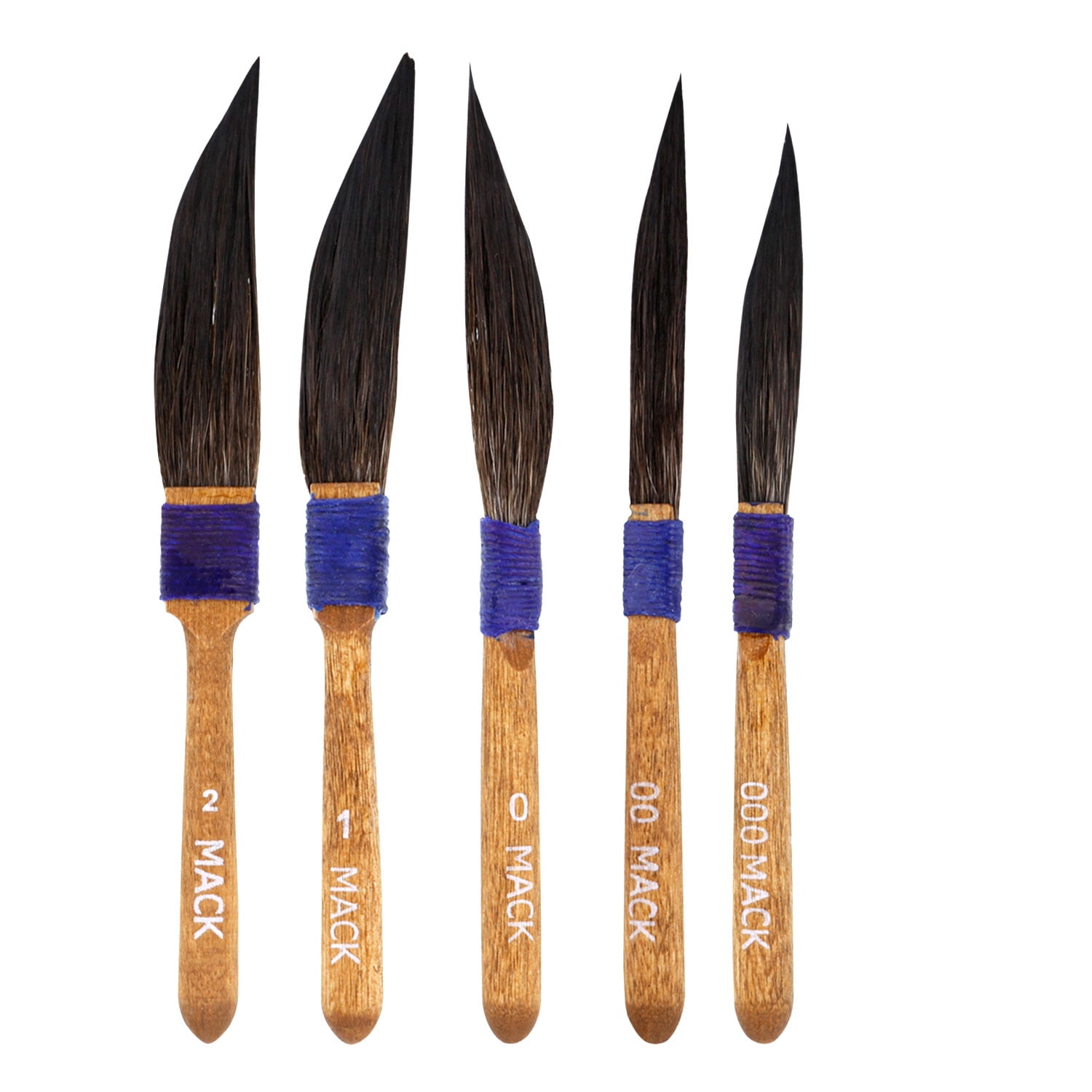 MACK Sword Custom Pinstriping Brush Series 10 Set of 5